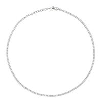 Collana Dilvdò Donna TENNIS in Argento Zirconia CLDVBB - CLDVBB